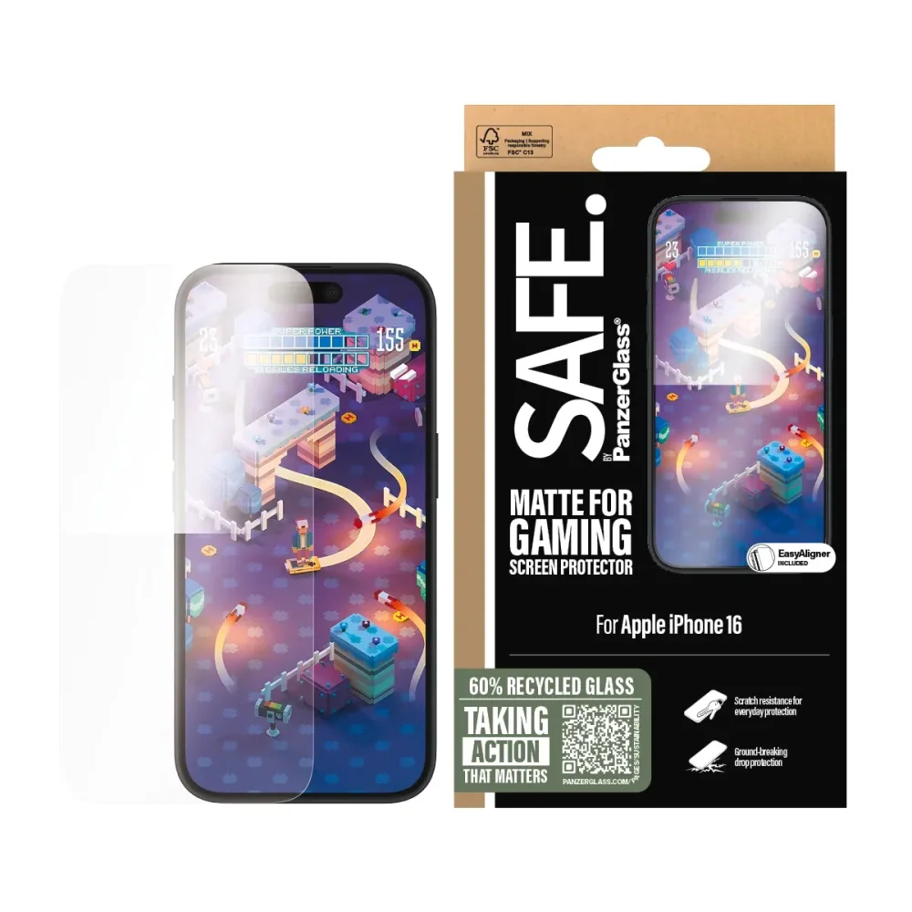 SAFE by PanzerGlass Displayschutzglas 