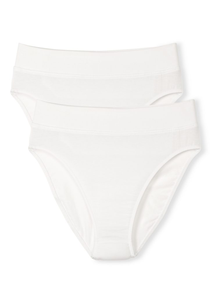 Calida - Slip Duopack, für Damen, Leinen, Größe M