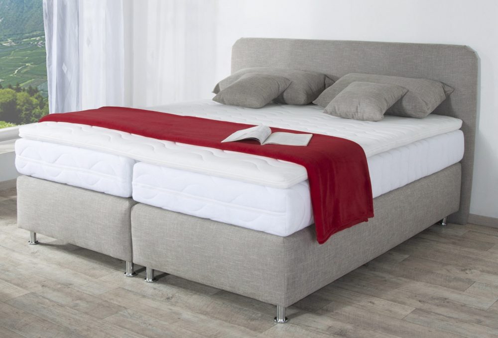 Westfalia Schlafkomfort Boxspringbett inkl. Kaltschaum-Topper