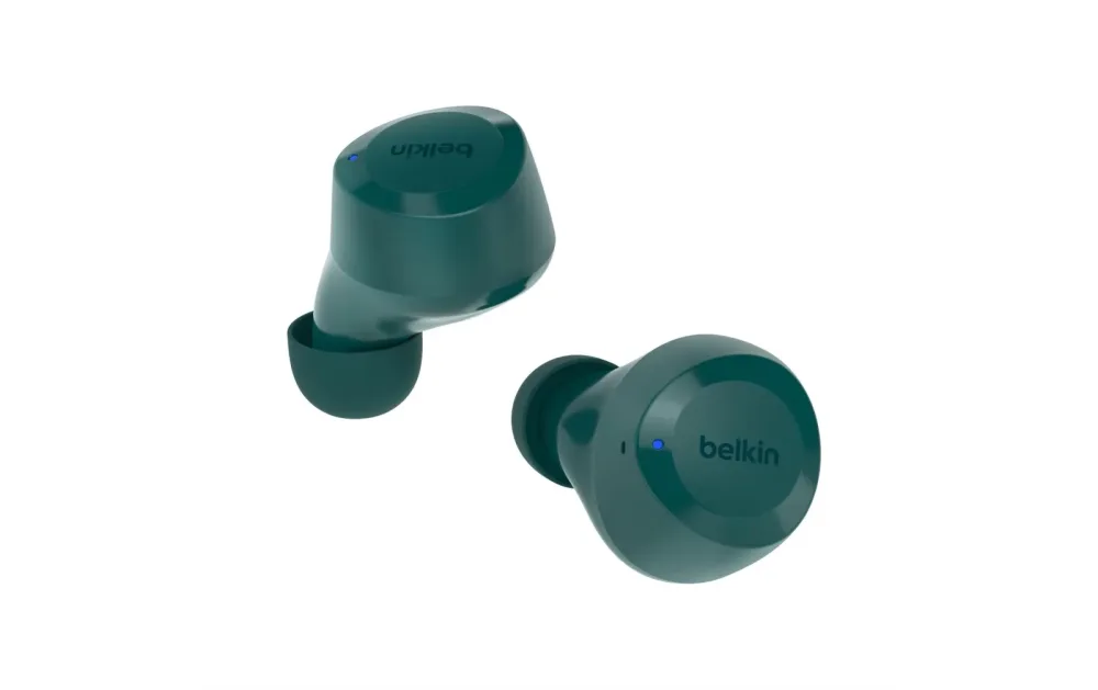 Belkin - Bluetooth Kopfhörer SoundForm Bolt, 17.5MM, Dunkelgrün