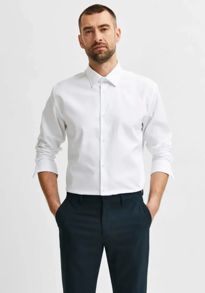 Selected - Hemd, langarm, für Herren, Weiss, Größe S