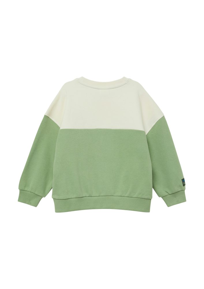 s.Oliver Junior Sweatshirt, bequem geschnitten, Rundhalsausschnitt