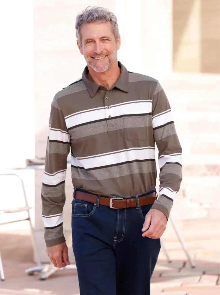 Marco Donati Langarmshirt 