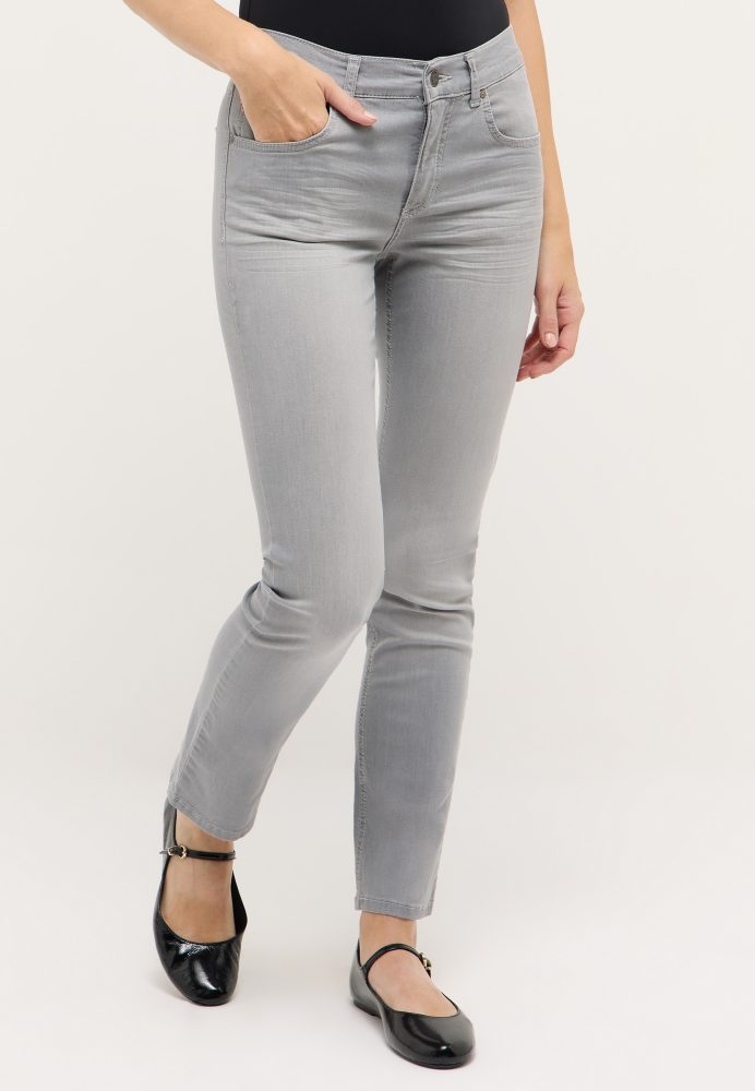 Angels - Cici Jeans Slim Fit, für Damen, Grau, Größe W36