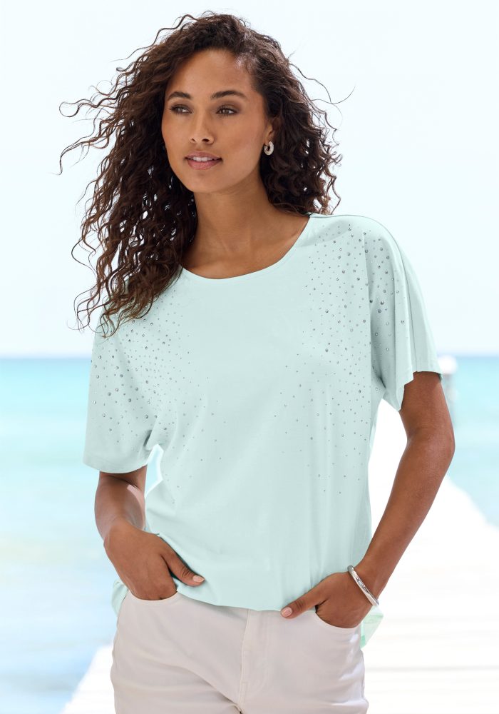 LASCANA Kurzarmshirt 