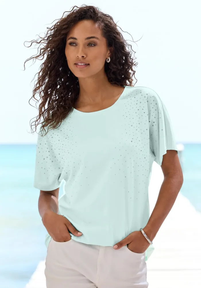 LASCANA Kurzarmshirt 