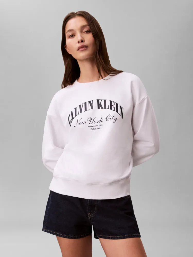 Calvin Klein Jeans Sweatshirt, Regular fit, mit Druck