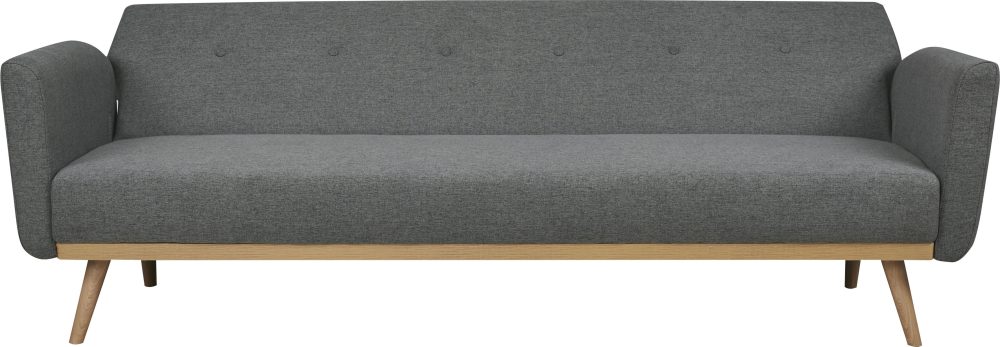 Schlafsofa Struktur 212x85 grau