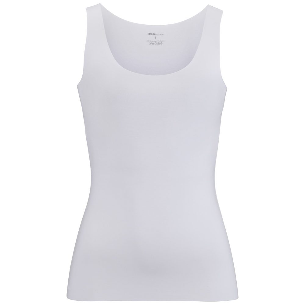 ISA bodywear - Träger Top, für Damen, Weiss, Größe XL
