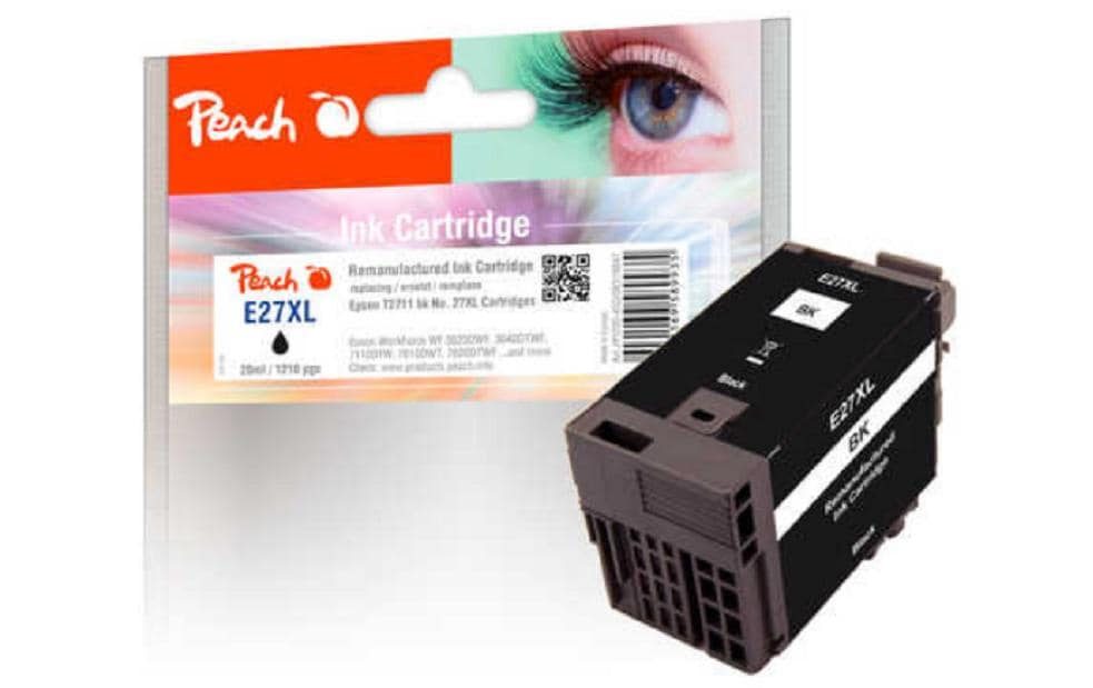 Peach - 319847 Druckerpatrone 1 Stück(e) Kompatibel Schwarz, One Size