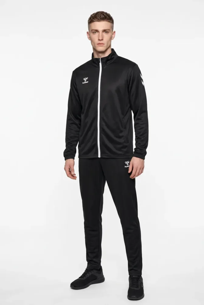 Hummel - trainingsanzug huel logo, M, Schwarz