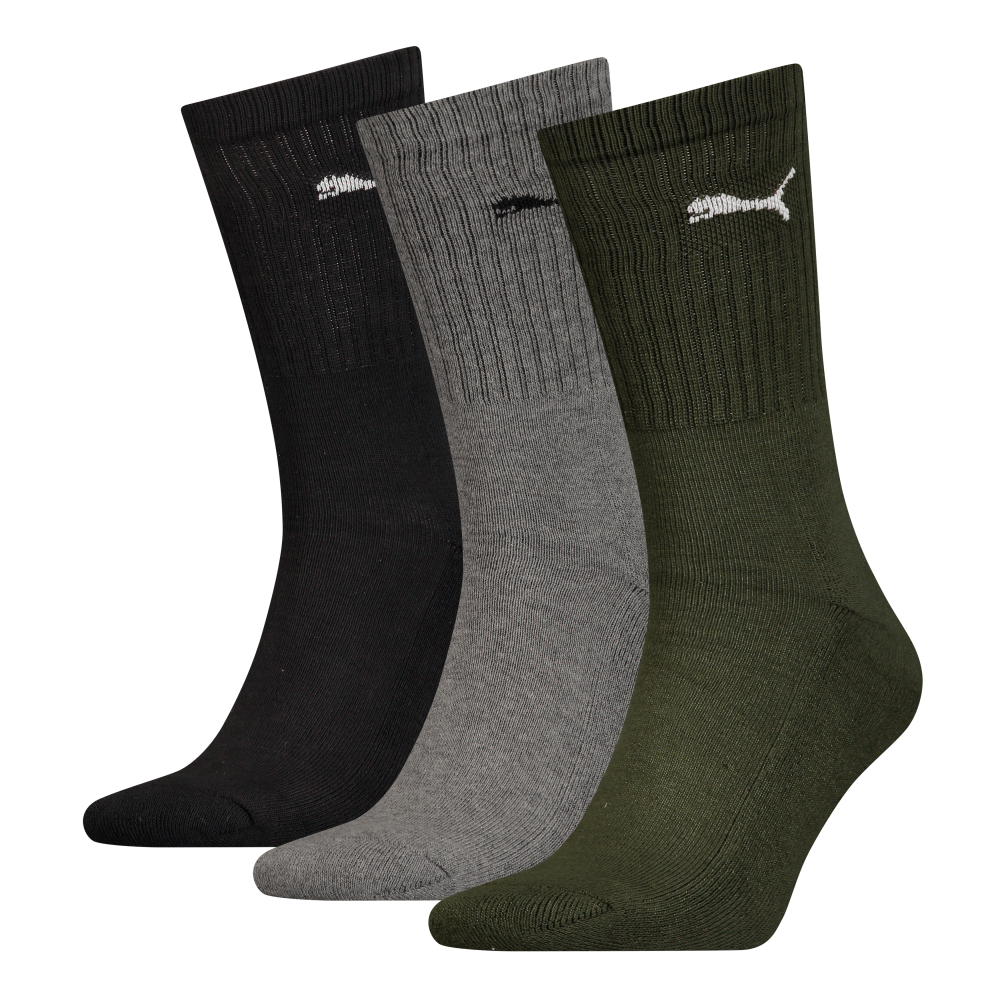 Puma - Multipack, Socken, für Herren, Khaki, Größe 39-42