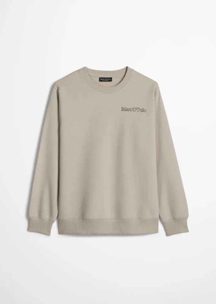 Marc OPolo Sweatshirt, reine Baumwolle, Rückenprint