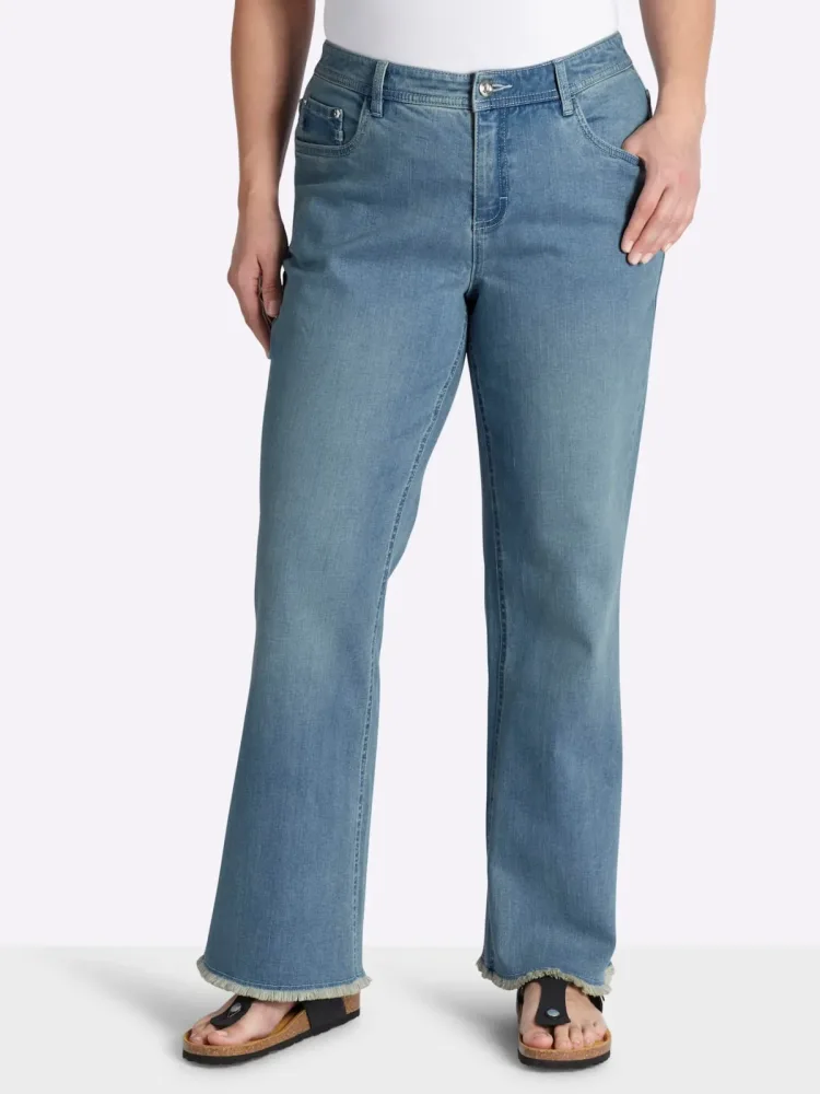 Sheego Bootcut-Jeans 1