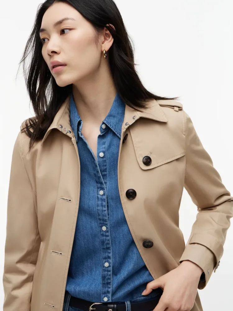Tommy Hilfiger - Trenchcoat, für Damen, Taupe, Größe XL