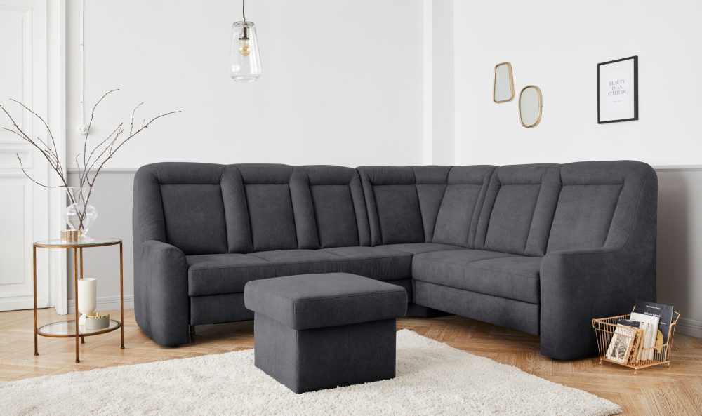 sit&more Ecksofa »Melissa«, klassisches Polsterprogramm, wahlweise mit Bettfunktion und Schubkasten, optional in 