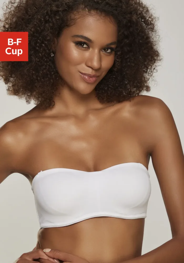 LASCANA T-Shirt-BH ohne Schale mit abnehmbaren Trägern, Sommer