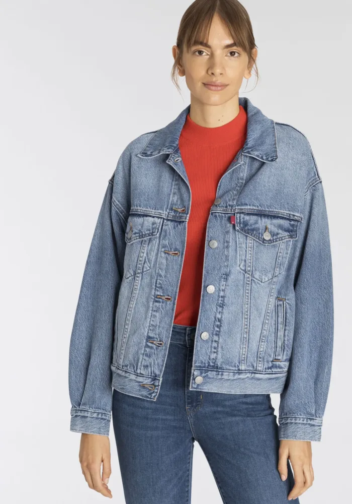 Levi's® - Jeansjacke mit Knöpfen, für Damen, Blau, Größe S