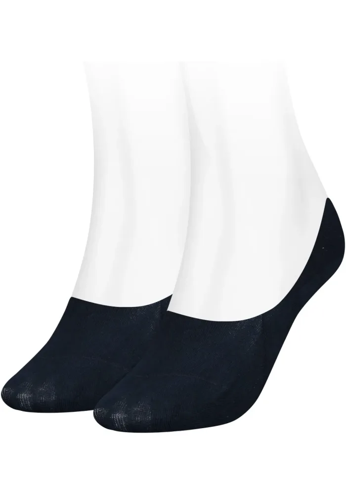 Tommy Hilfiger - Duopack, Füsslinge, für Damen, Dunkelblau, Größe 39-42