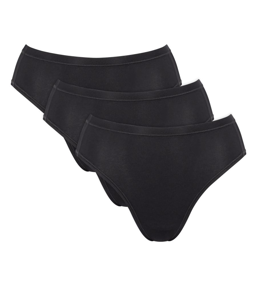 Sloggi - Triopack, Tai Slips, für Damen, Black, Größe XL