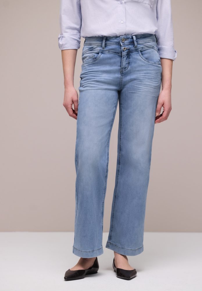 STREET ONE High-waist-Jeans 
