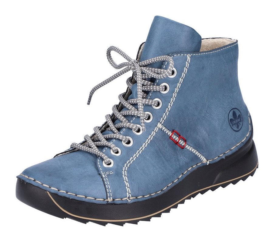 Rieker Schnürboots, mit Ziernähten