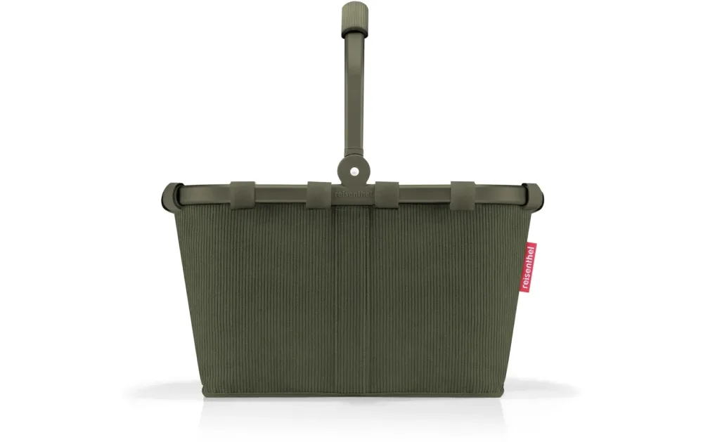 Einkaufskorb Reisenthel Grün Aluminium/Polyester T 19.5 cm B 33.5 cm - Farbe: Dark Matcha - Einkaufskorb