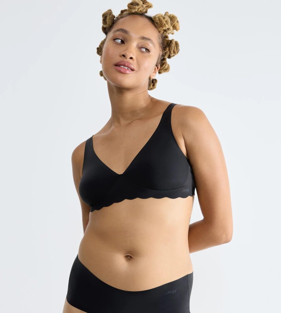 Sloggi - Zero Microfibre Soft Bra, für Damen, Schwarz, Größe S