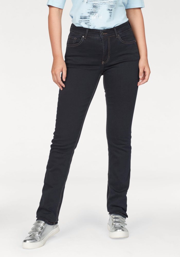 Mac - Jeans, für Damen, Blau Denim Dunkel, Größe W36/L30