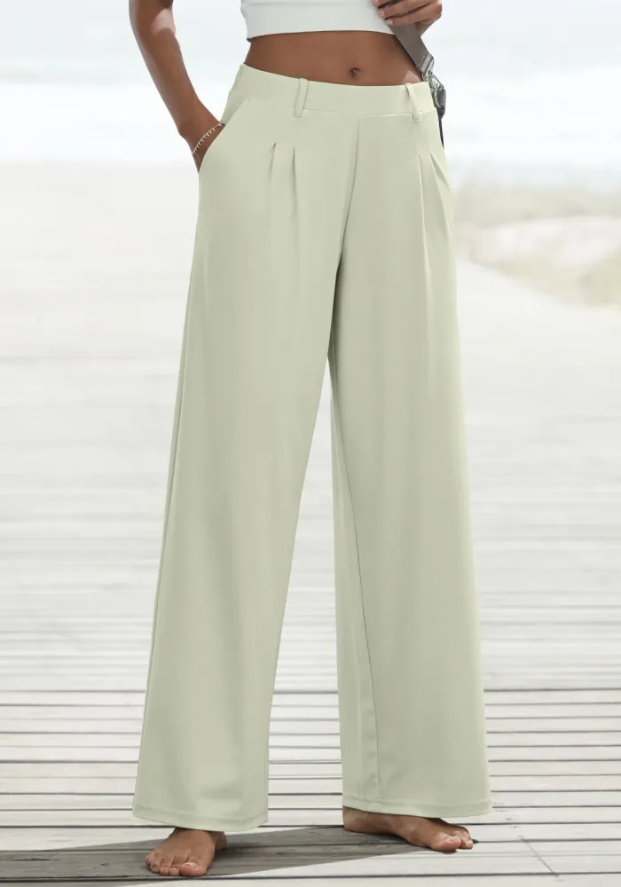 H.I.S Palazzohose mit weitem Bein und kleinen Falten am Bündchen, Loungewear