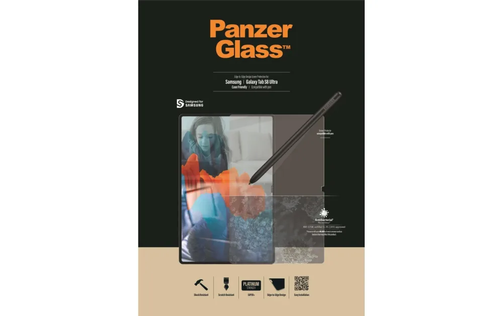 PanzerGlass -  Displayschutzfolie für Samsung Galaxy Tab S8 Ultra
