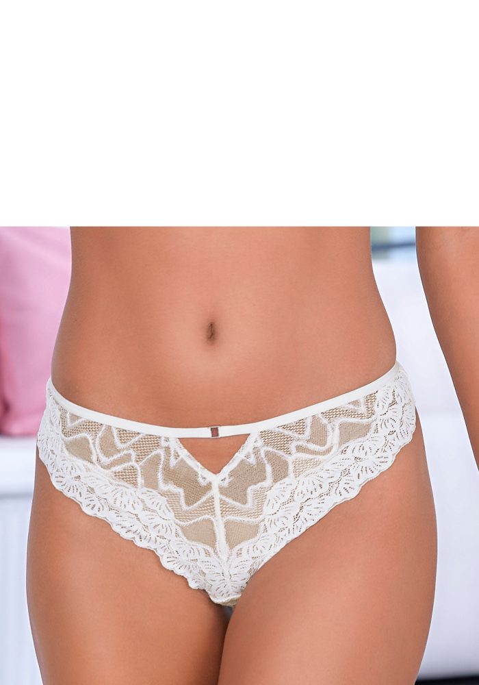 Lascana - String, für Damen, Weiss, Größe 36-38