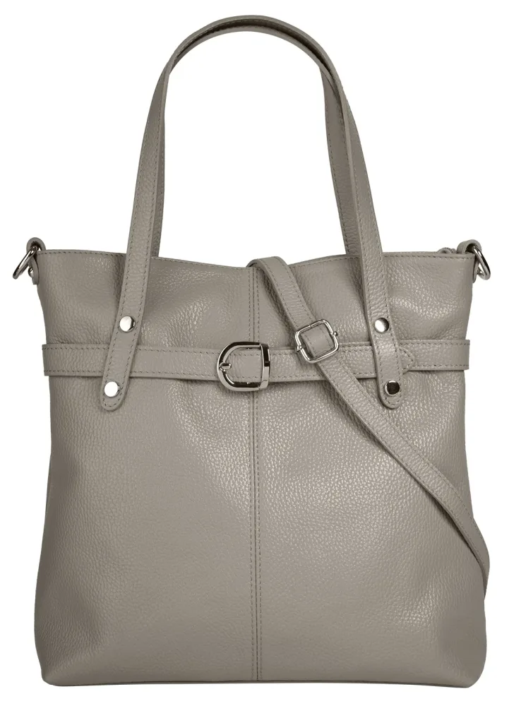 Cluty Shopper echt Leder, Made in Italy
