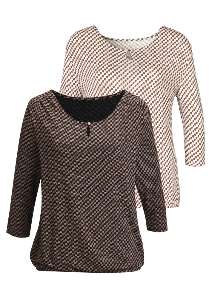 Vivance Rundhalsshirt 