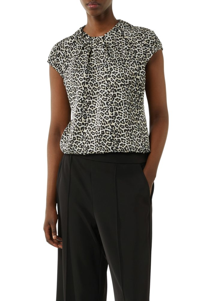 Comma - Bluse, für Damen, Multicolor, Größe 44
