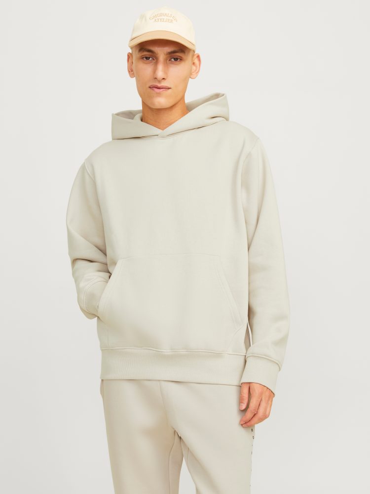 Jack & Jones - Hoodie, für Herren, Ecru, Größe S