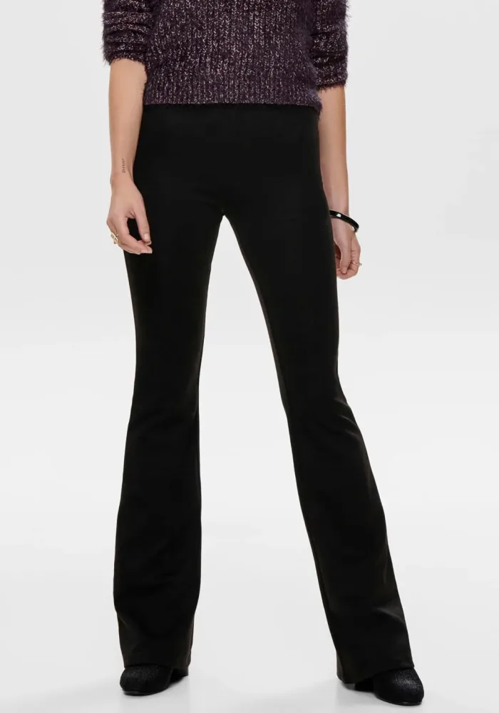 Only - Lange Hose, Loose Fit, für Damen, Black, Größe XL