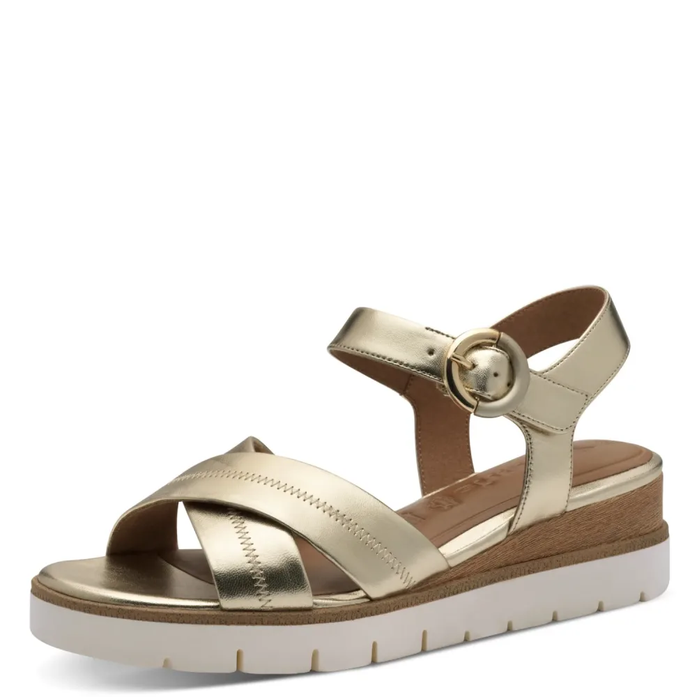 Tamaris - Sandalen 1-28202-42, für Damen, Gold, Größe 37