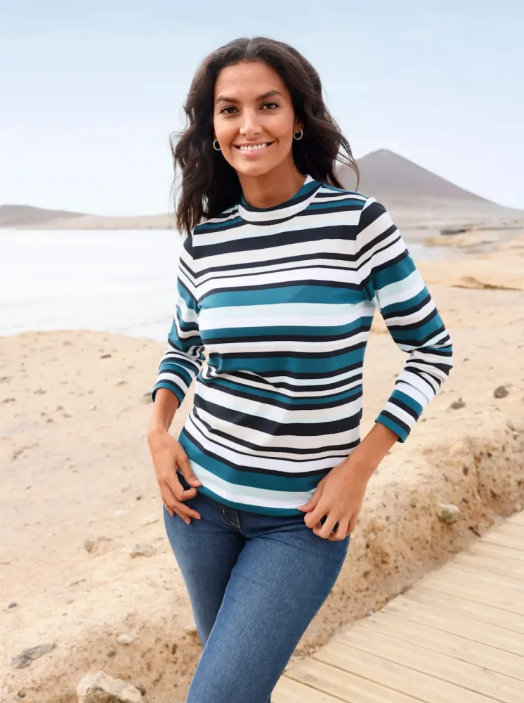 Casual Looks Langarmshirt 
