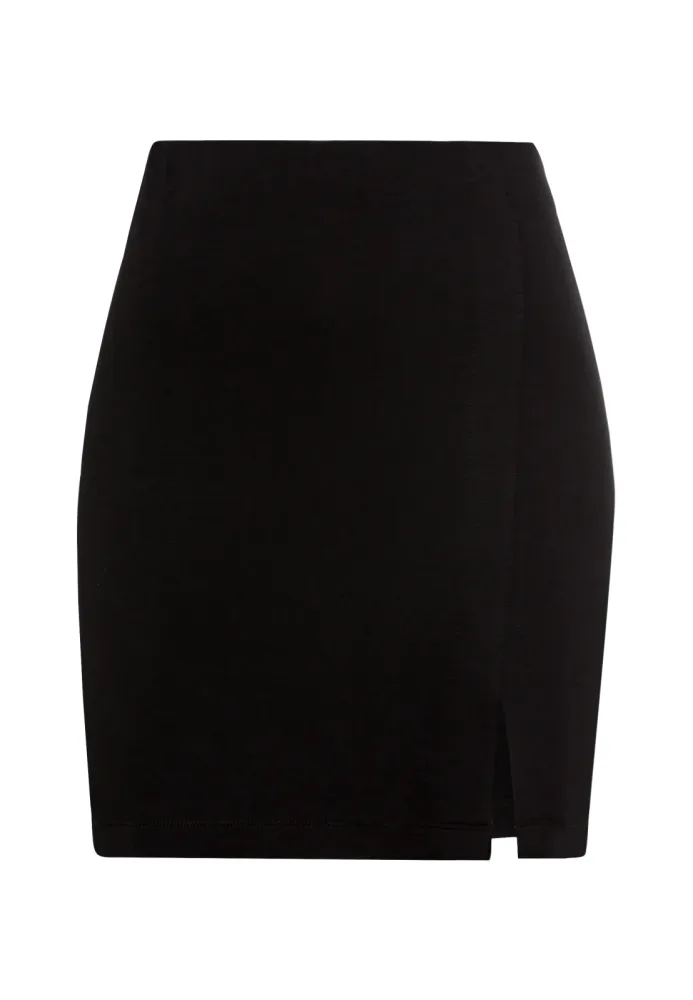 LSCN by LASCANA Minirock mit kleinem Schlitz