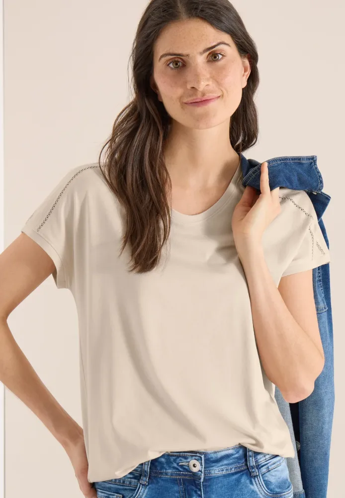 Cecil T-Shirt mit elastischem Bund