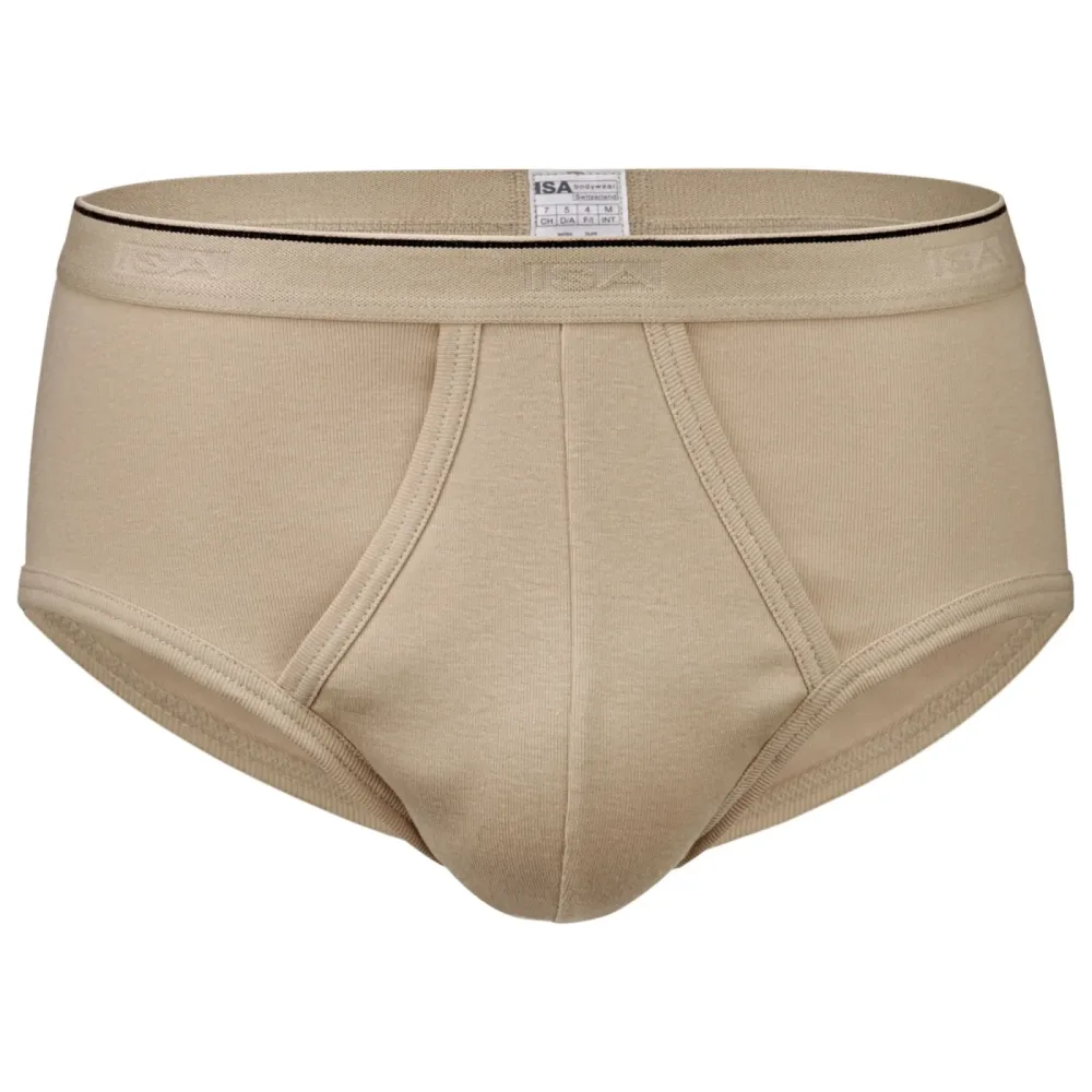 ISA bodywear - Slip mit Eingriff, für Herren, Beige, Größe M