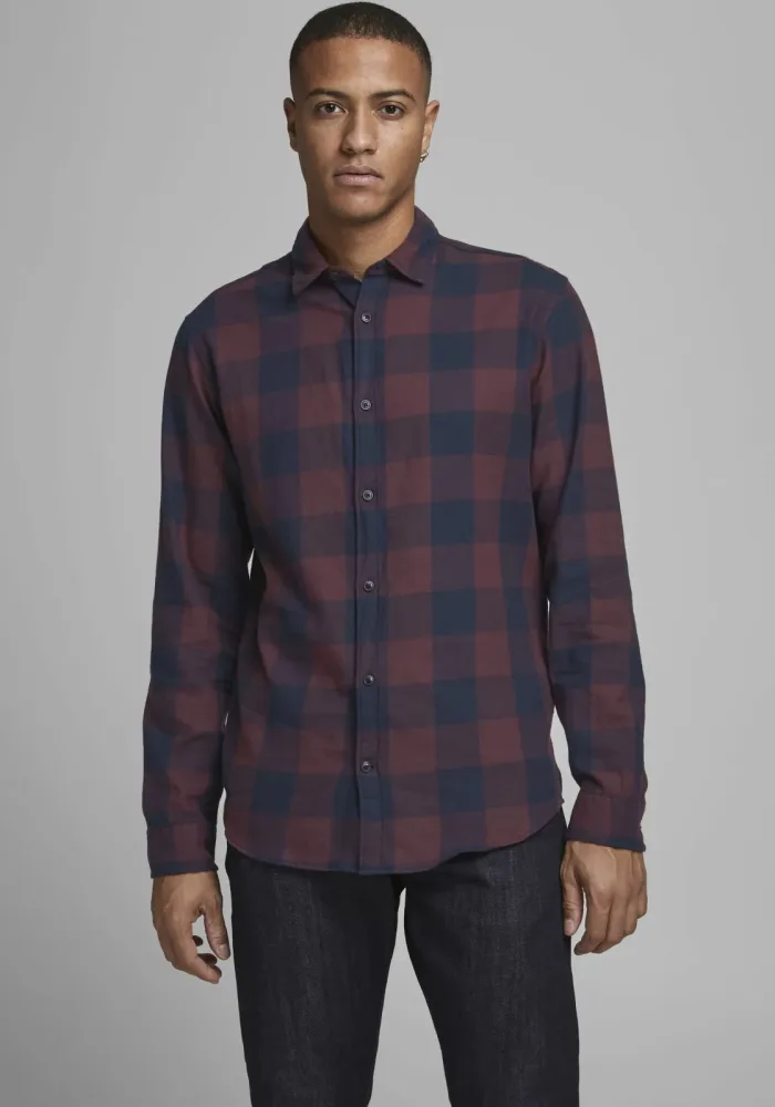 Jack & Jones - Hemd Egingham Twill, für Herren, Königsblau, Größe XS