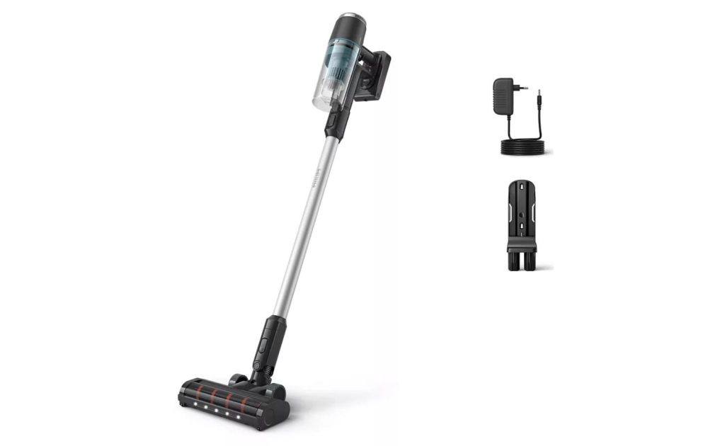 Philips Akku-Hand-und Stielstaubsauger 