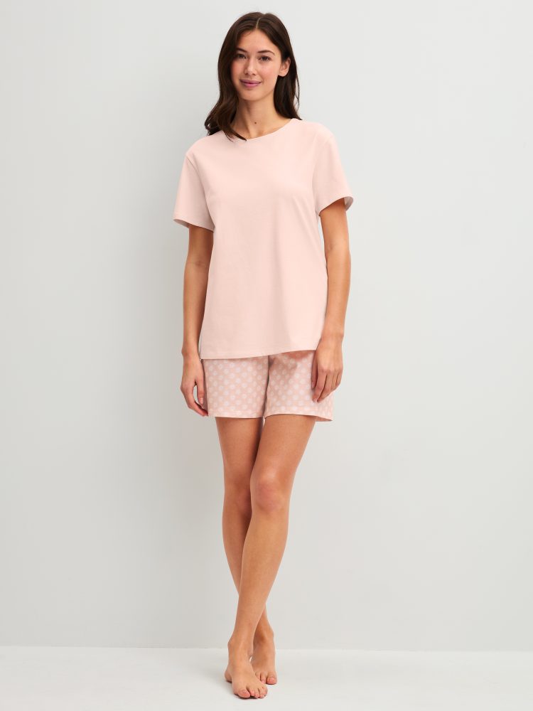 Calida - T-Shirt, kurzarm, für Damen, Chrom, Größe S