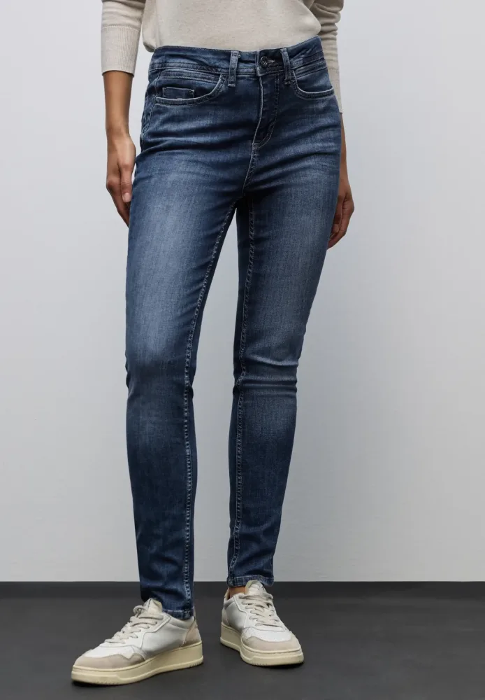 STREET ONE Slim-fit-Jeans 