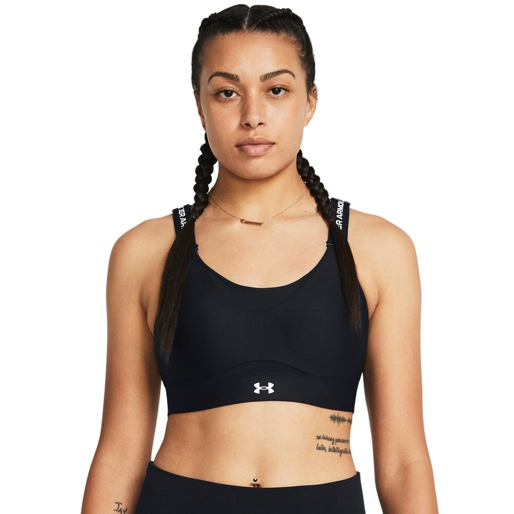 Under Armour Infinity High Sport-BH Damen - Schwarz