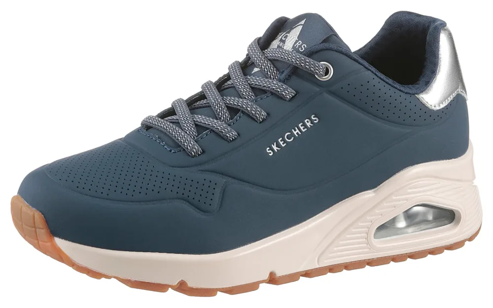 Skechers - Sneakers, Low Top, für Damen, Dunkelblau, Größe 36