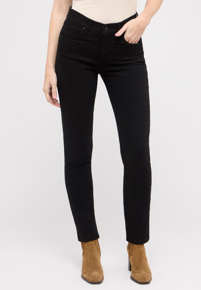 Angels - Jeans, Straight Leg Fit, für Damen, Black, Größe W44/L30