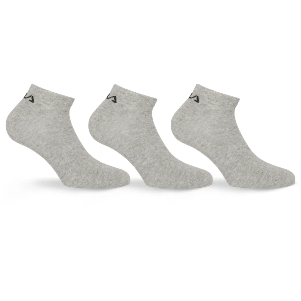Fila - Socken 3 Pack Sport, für Damen, Taubengrau, Größe 39-42